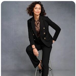 Talbots Kate Fit Black Jacket. Size 14P